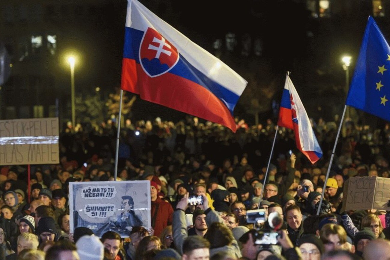 Опозиція Словаччини готує нові протести проти уряду Фіцо