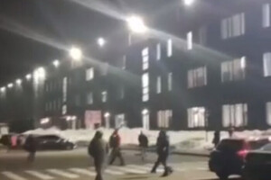 Уночі в аеропорту «Домодєдово» у Москві було гучно скріншот відео