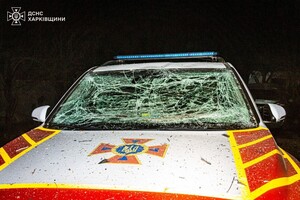 Рятувальник і поліцейський потрапили під ворожий удар у Харкові (фото)