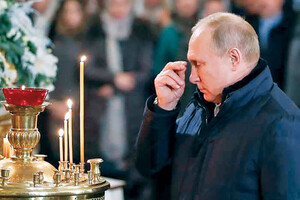 Теракт у «Крокус Сіті Холі»: Кремль оприлюднив цинічне відео з Путіним у церкві