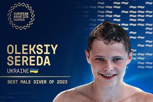 Українець Середа виграв нагороду «Спортсмен 2023 року» серед європейських стрибунів у воду