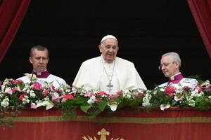 Папа у великодньому посланні звернувся із несподіваним закликом до України та Росії