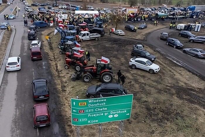 Протести на кордоні: польські фермери збираються поновити блокування двох пунктів пропуску 