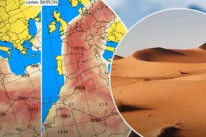 Спека та пісок із Сахари йде на друге коло: європейців попередили про небезпеку
