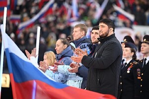 Садулаєв у березні 2022 року був учасником мітингу на підтримку війни «Za мир без нацизма»
