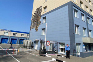 У Білгороді безпілотник врізався в будівлю «Газпрому» (фото, відео)