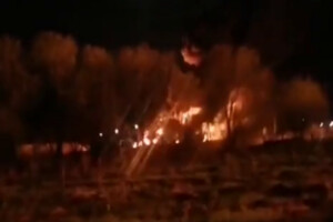 Пожежа на нафтобазі на Смоленщині