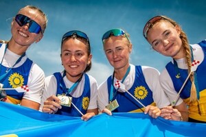 Наталія Довгодько, Катерина Дудченко, Дарина Верхогляд та Анастасія Коженкова принесли Україні першу нагороду Чемпіонату Європи