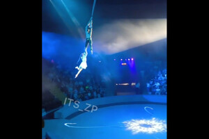 У Запорізькому цирку акробати зірвалися з п'ятиметрової висоти
