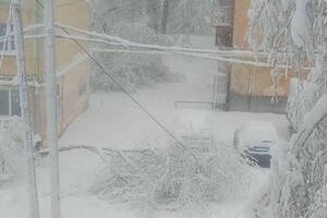 Одну з бластей РФ накрив аномальний снігопад (фото, відео)