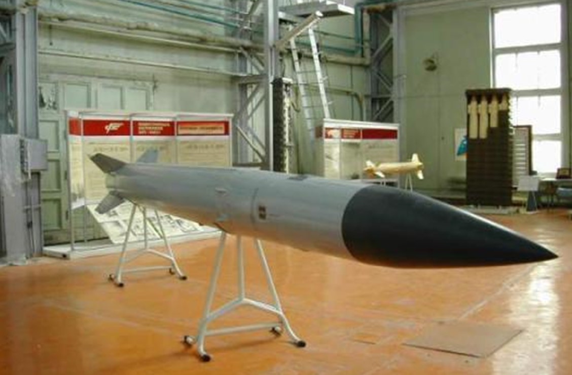 Ракета 5В55 у музеї військової техніки