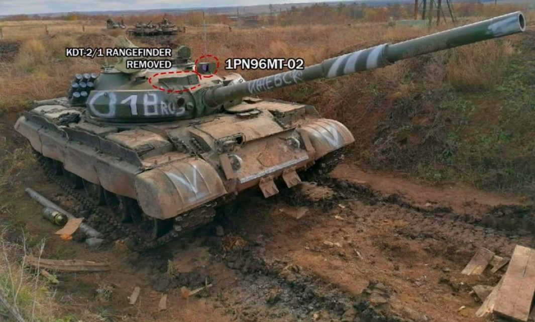 Le modèle T-62M de 2022 n'a pas d'armure dynamique