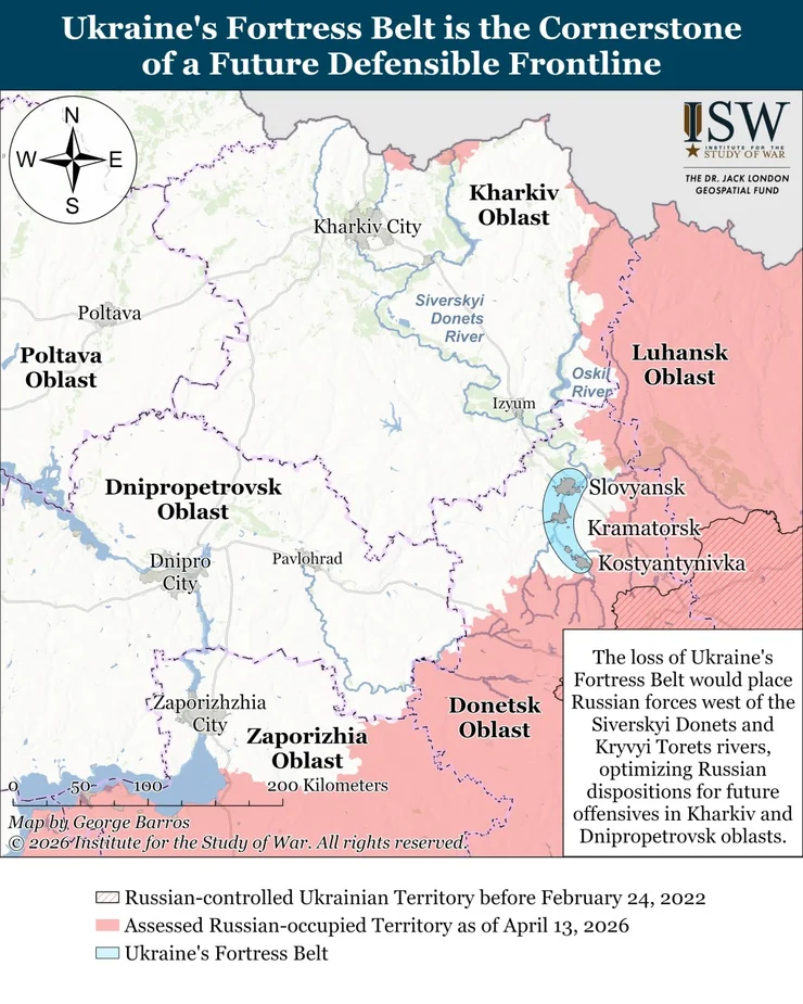 Ворог намагається захопити чотири міста-фортеці Донеччини: аналітики розкрили плани окупантів