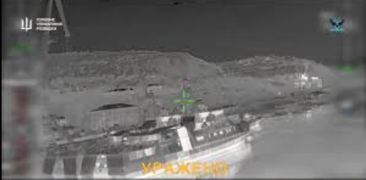 Ураження ворожого корабля в окупованому Криму