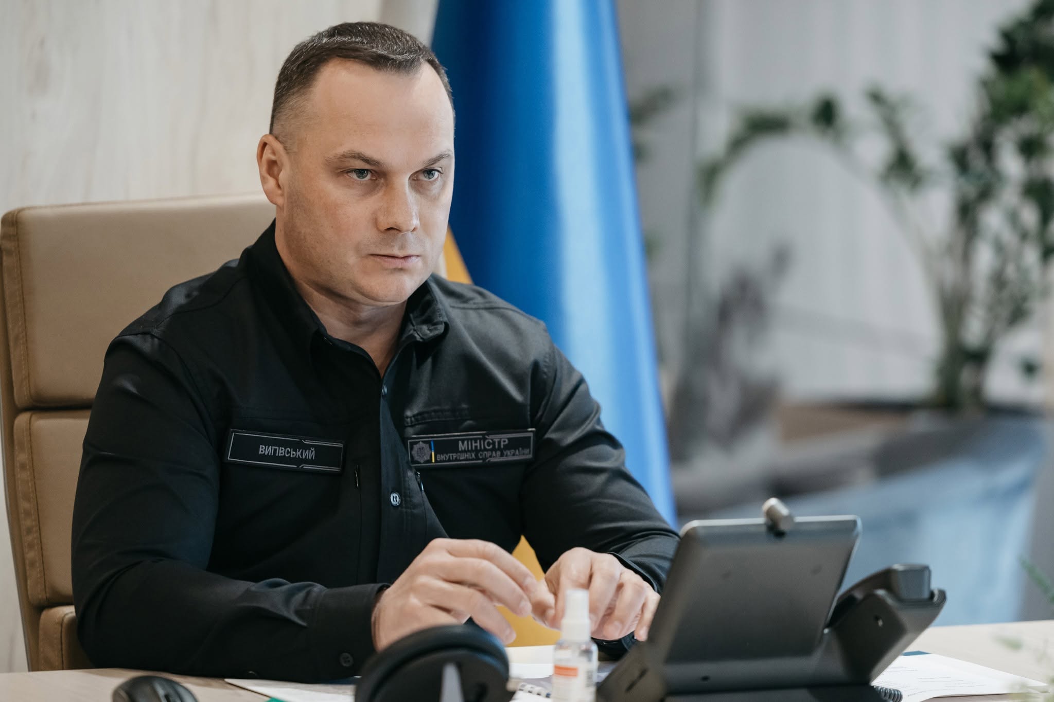 Іван Вигівський, міністр внутрішніх справ України