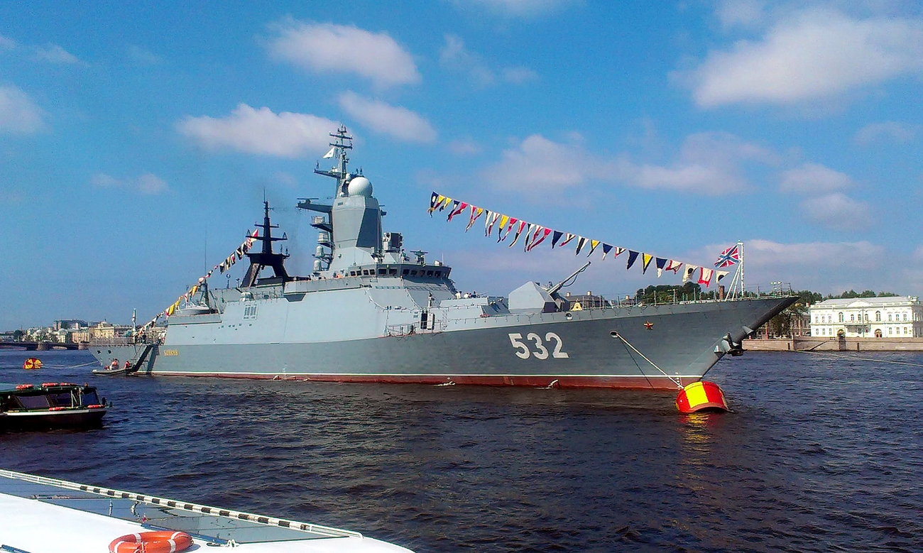 Корвет «Бойкий» було уражено в ніч перед відкриттям Петербурзького міжнародного економічного форуму