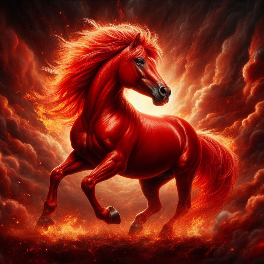 Новый год 2026: Красный огненный конь – символ страсти, скорости и удачи фото 1