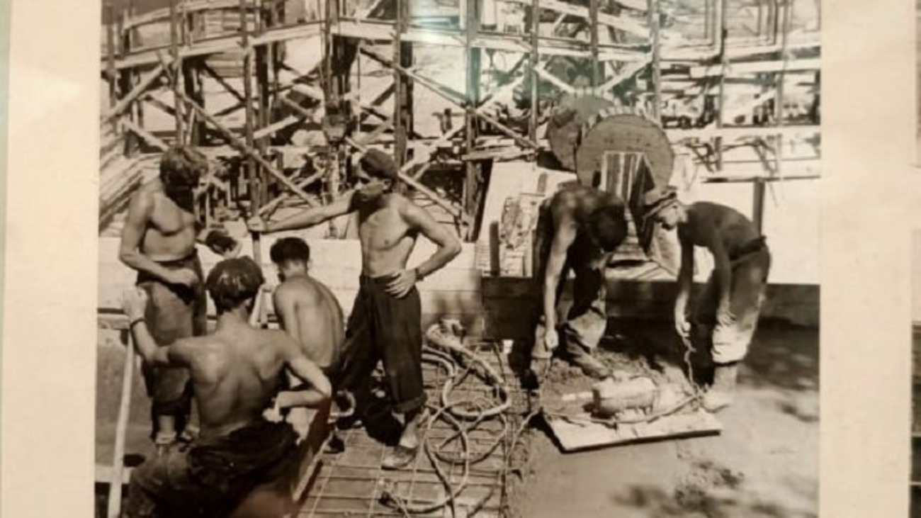 На будівництві