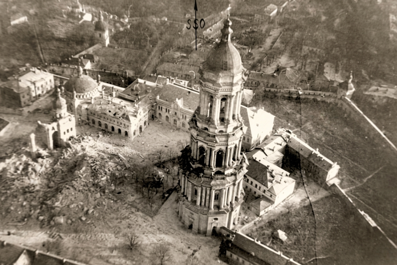 Наслідки підриву Успенського собору в 1941 році