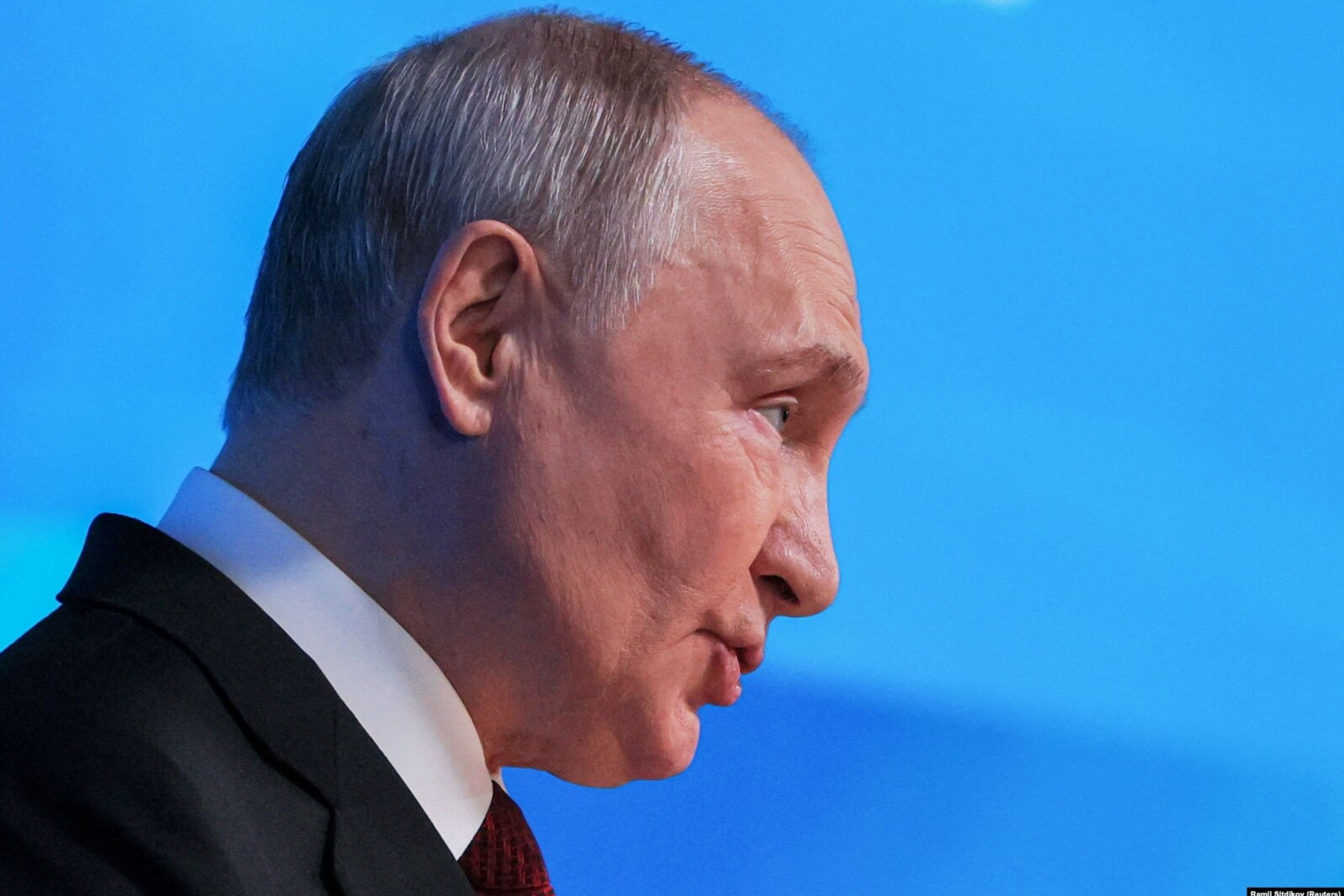 Очільник Росії Володимир Путін під час виступу на «Валдаї», 1 жовтня 2026 року