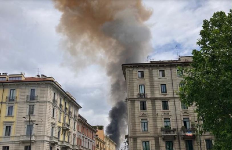 У Мілані прогримів потужний вибух. Правоохоронці проводять евакуацію людей (фото, відео)  фото 1