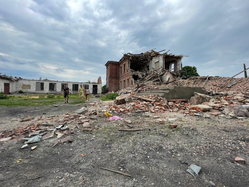 Наслідки атаки РФ, Білопілля, червень 2023 року