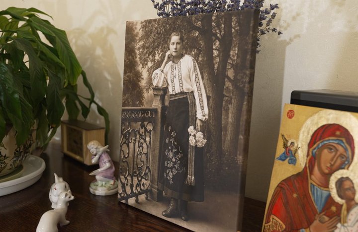 Світлина юної Ольги Бойко