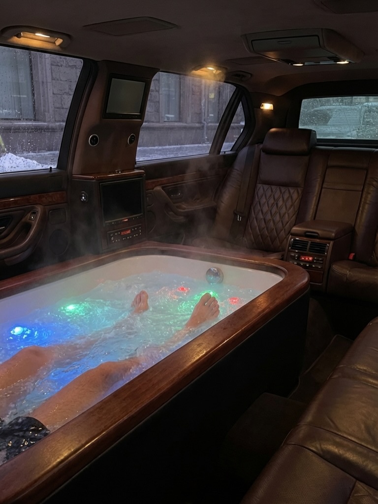 В Україні виставлено на продаж унікальний BMW із джакузі фото 1