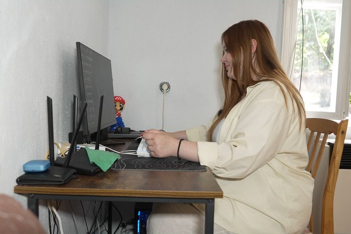 Робоче місце Анастасії 