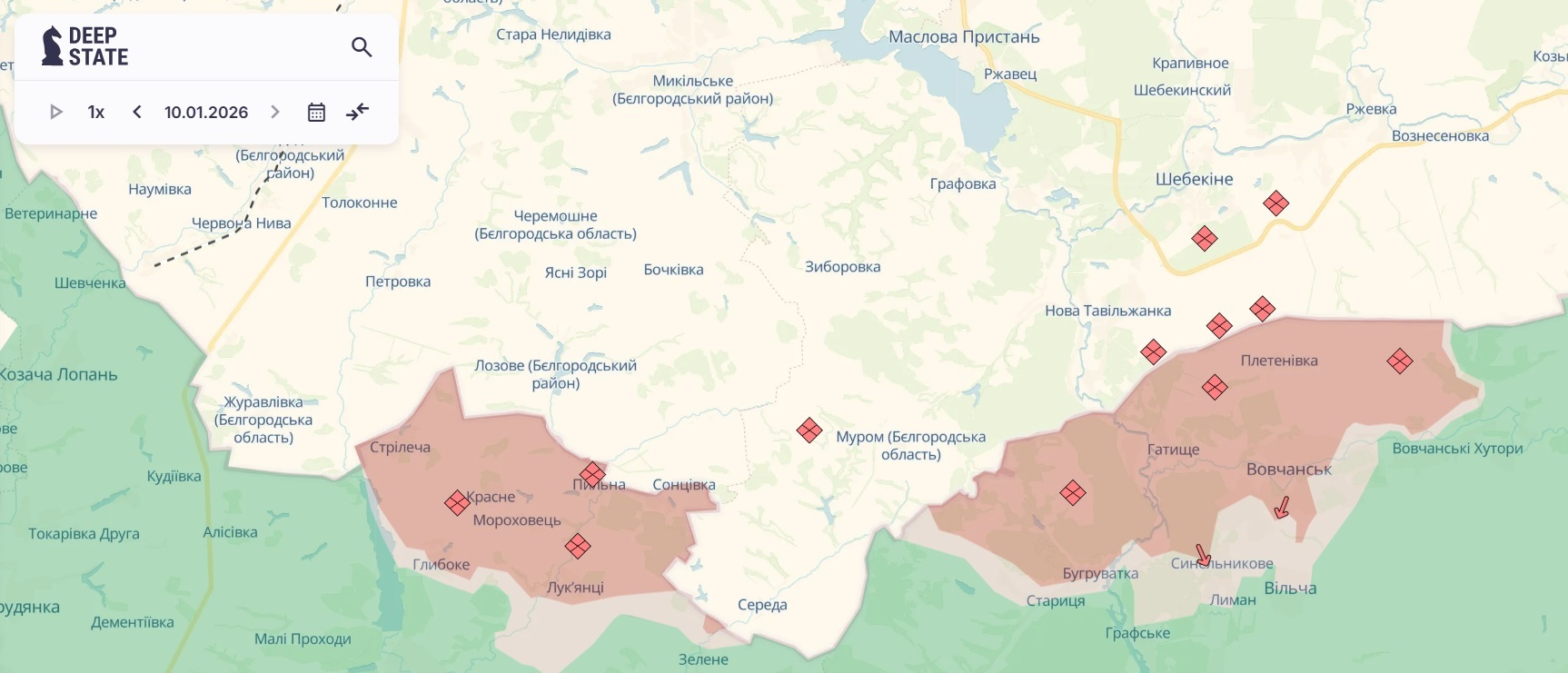 Окупанти просунулися у Вовчанську та Покровську – DeepState фото 1