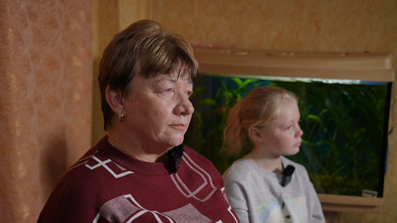 Лариса з онукою, племінницею Ігора