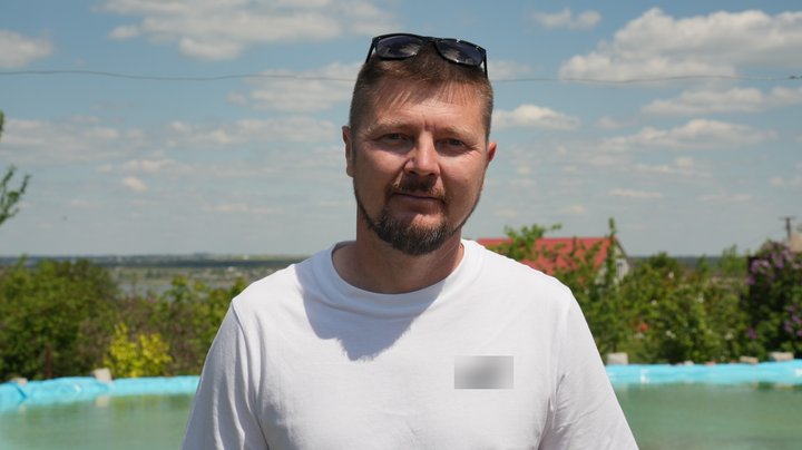 Власник ферми Михайло Степанов