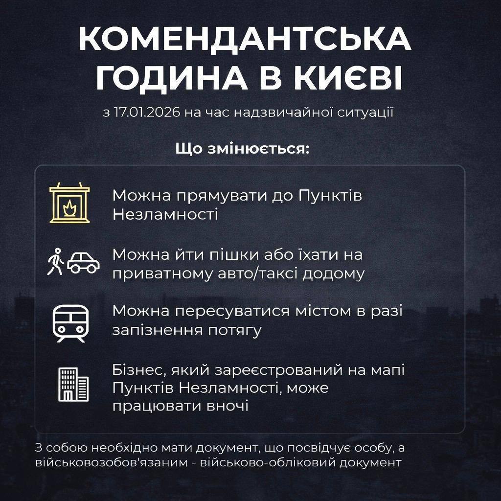 У Києві оновлено правила комендантської години: влада повідомила деталі  фото 1