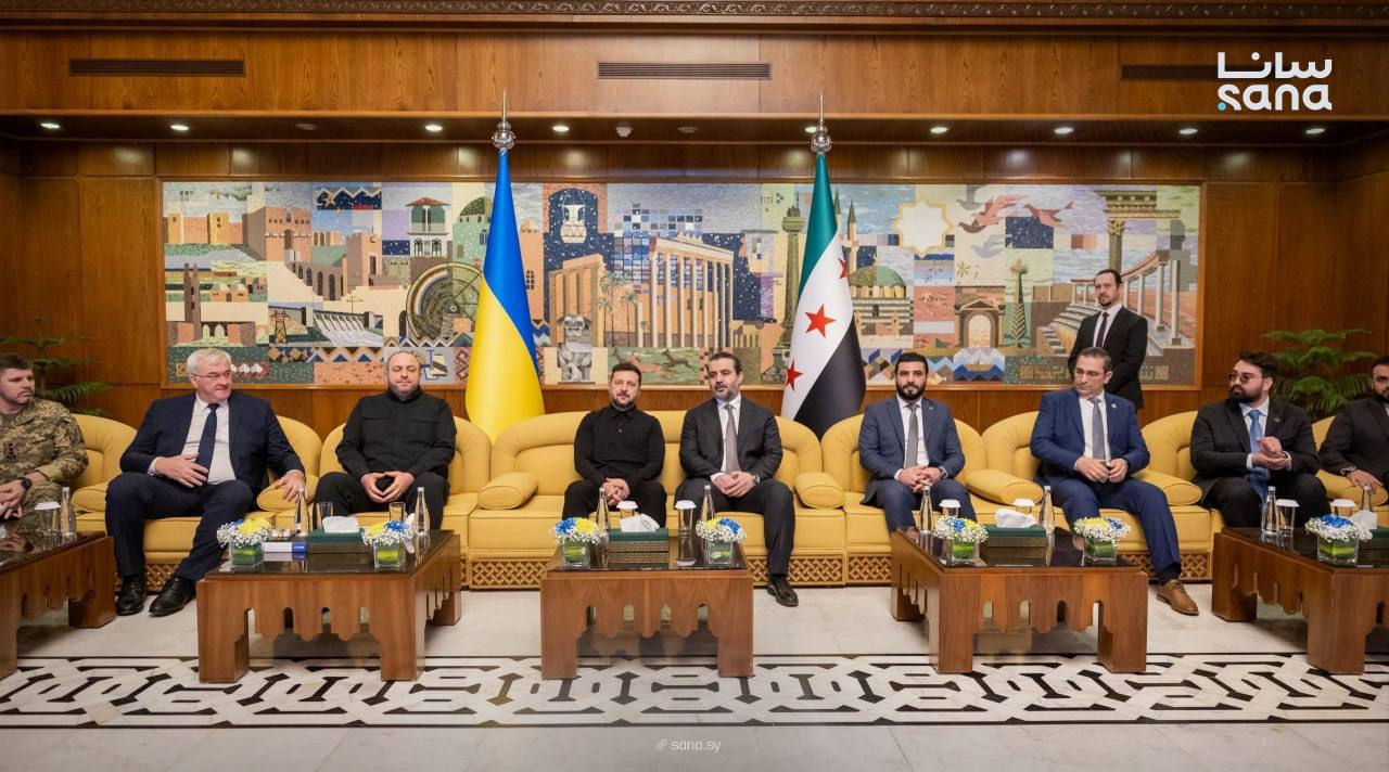 Зеленський уперше прибув до Сирії фото 1