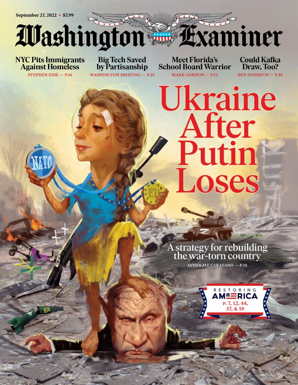 Журнал Washington Examiner показав, що буде після поразки Путіна фото 1