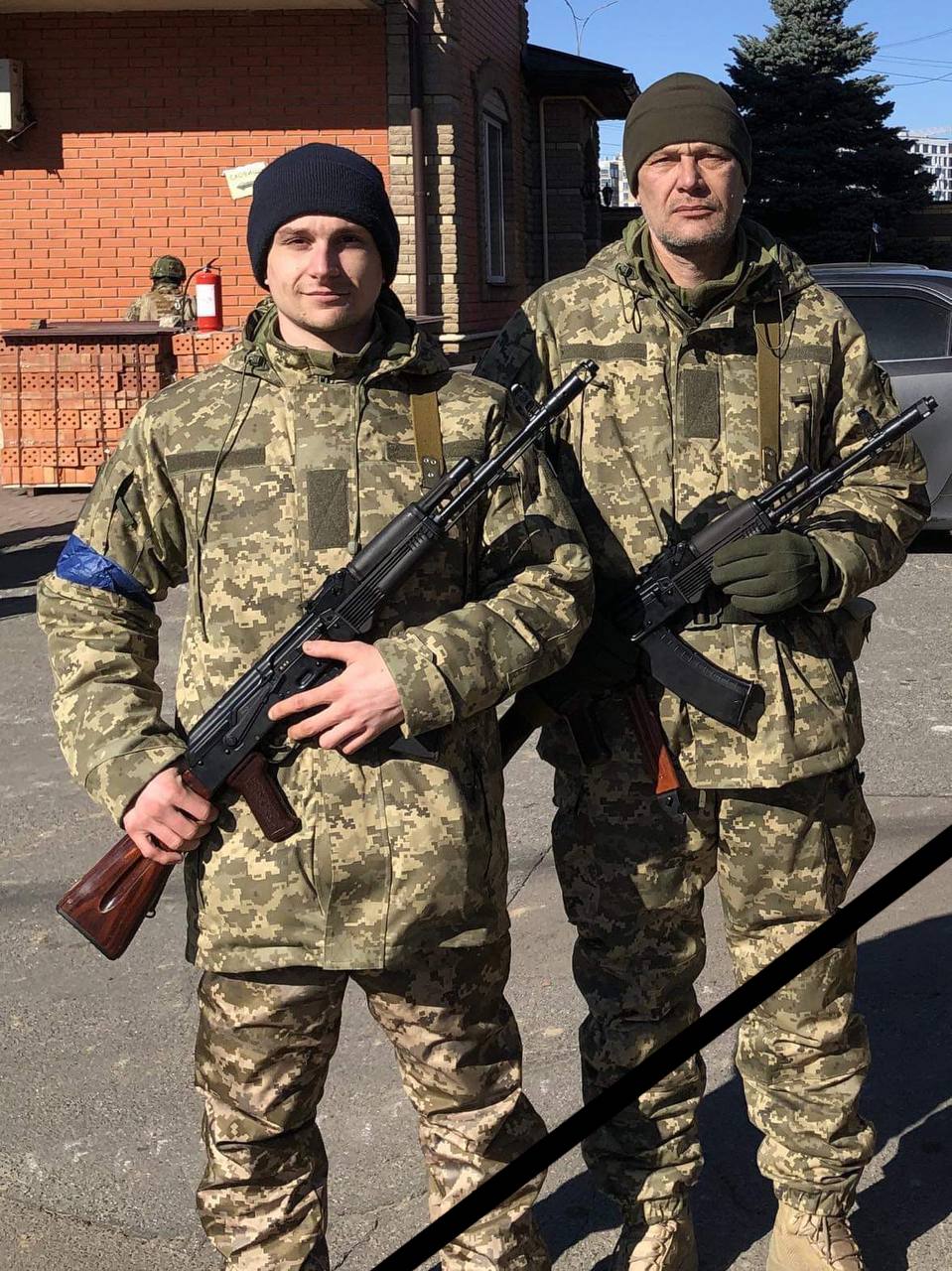 Олег і Микита Хомюки разом обороняли Україну з початку повномасштабного вторгнення РФ