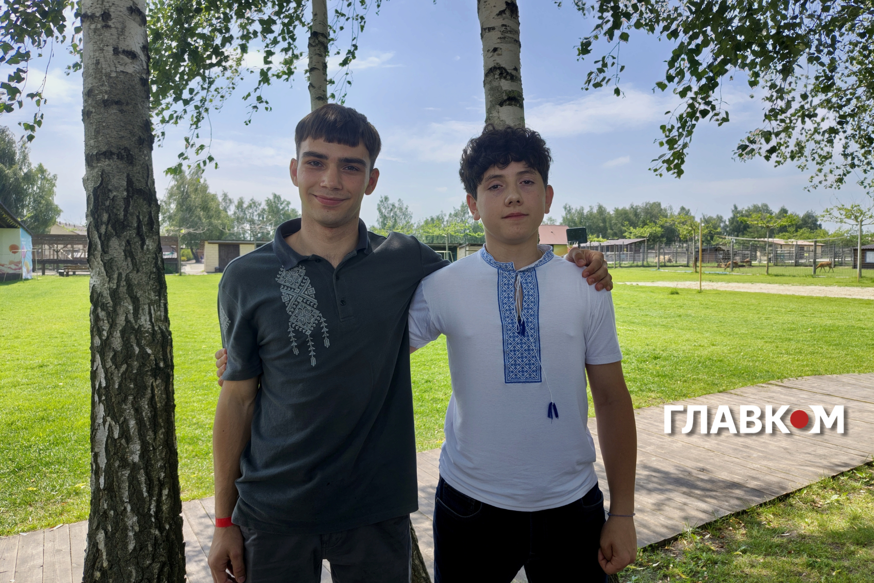 Олександр Казар’ян (ліворуч) та Ростислав Пачковський