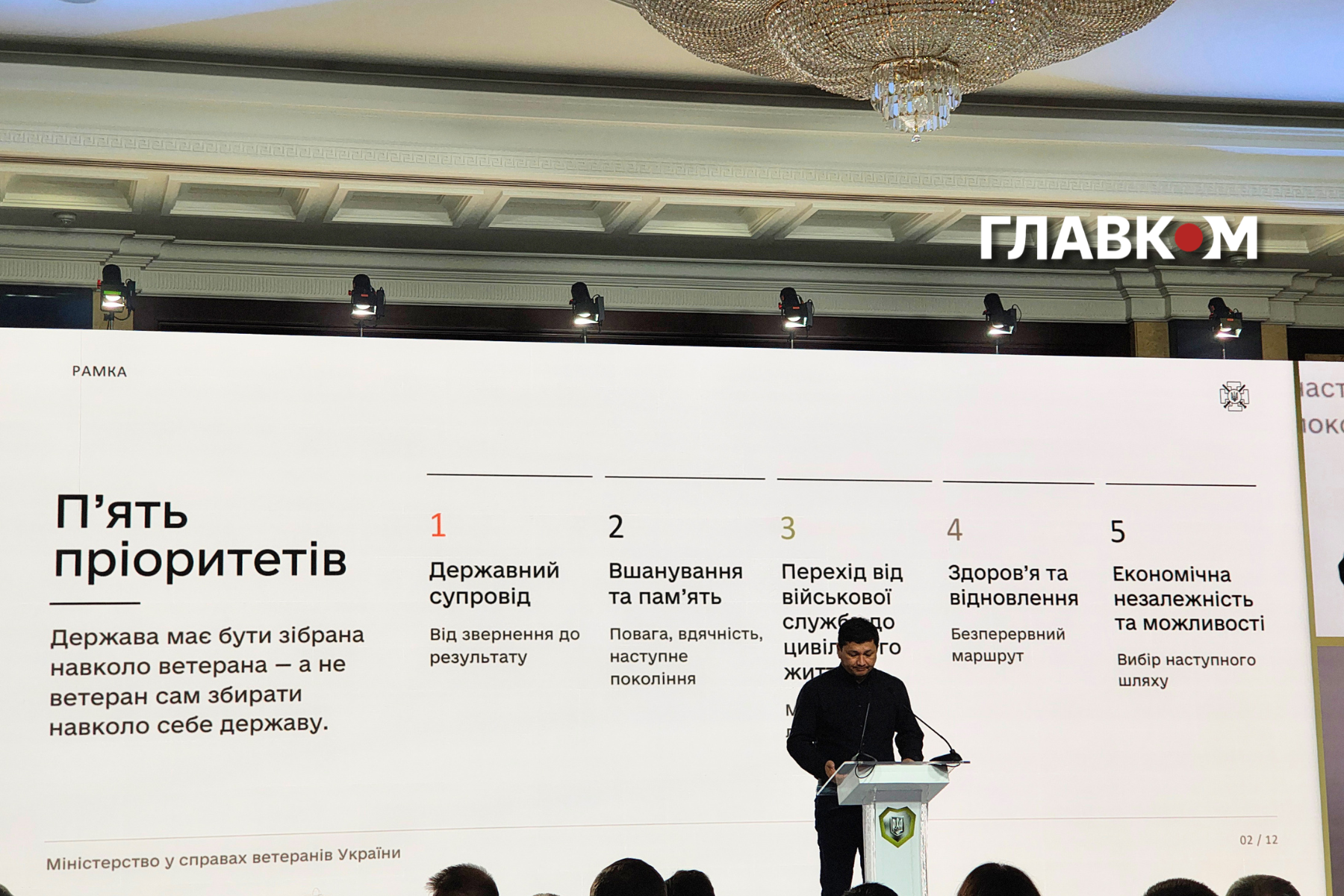 Кім назвав п’ять пріоритетів ветеранської політики на 2026-2027 роки