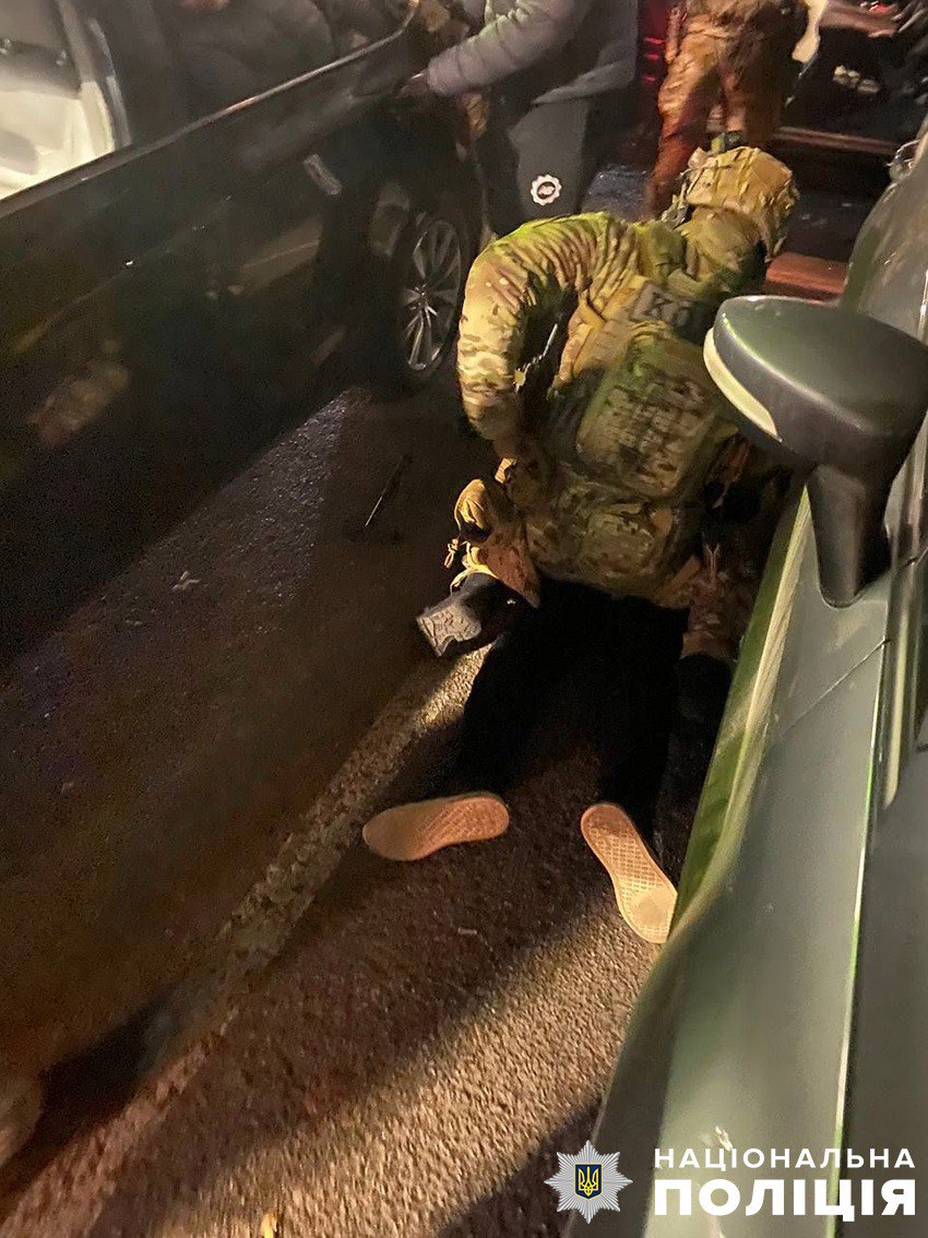 У ході спецоперації поліцейські Чернігівщини спільно з СБУ затримали нападників