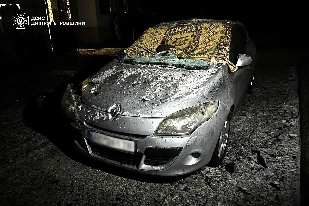 Наслідки ворожого обстрілу Дніпропетровської області