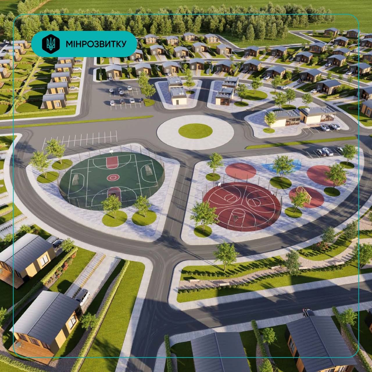 На Київщині зʼявиться модульне містечко для переселенців фото 1