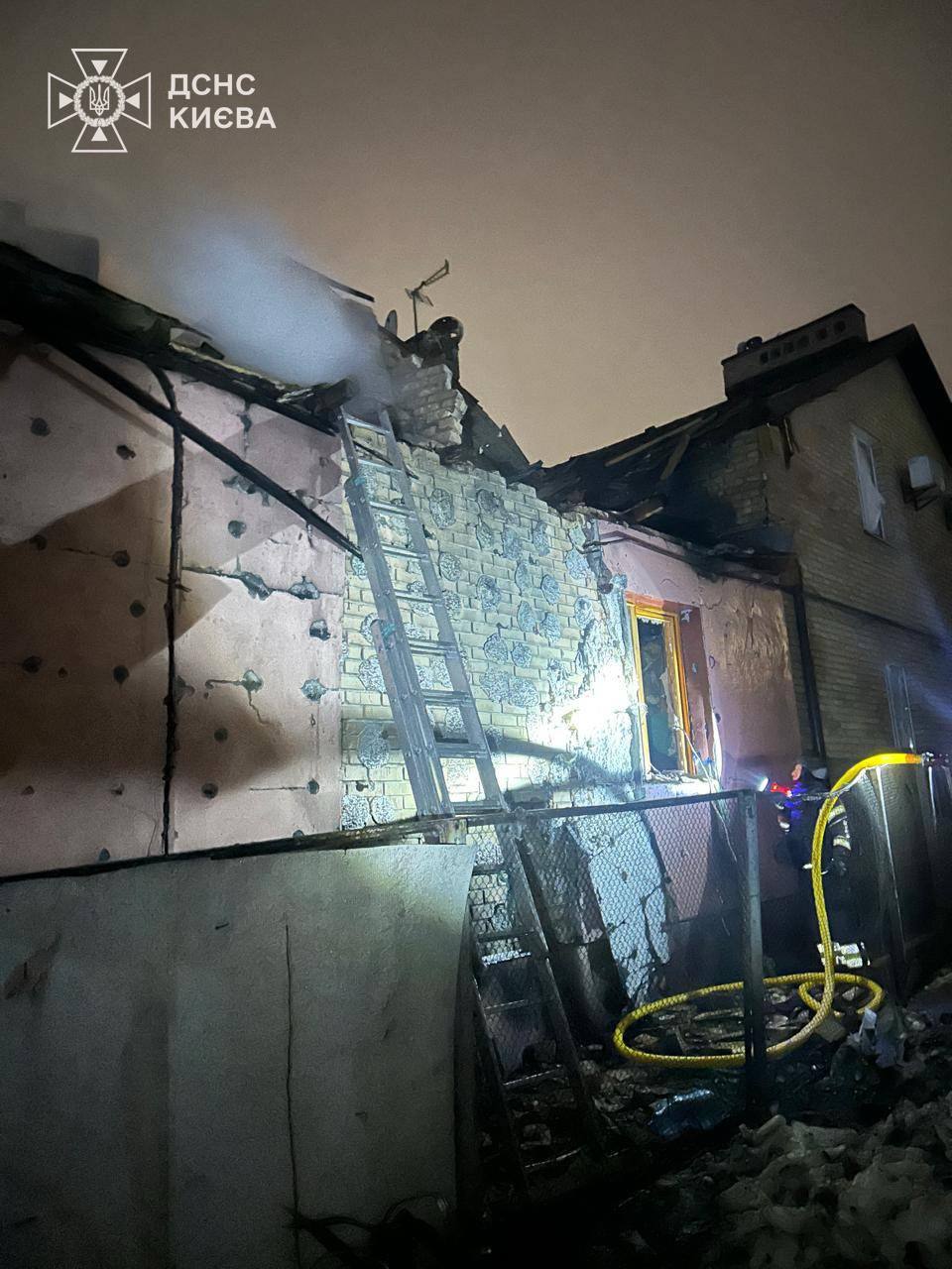 Наслідки ударів по столиці