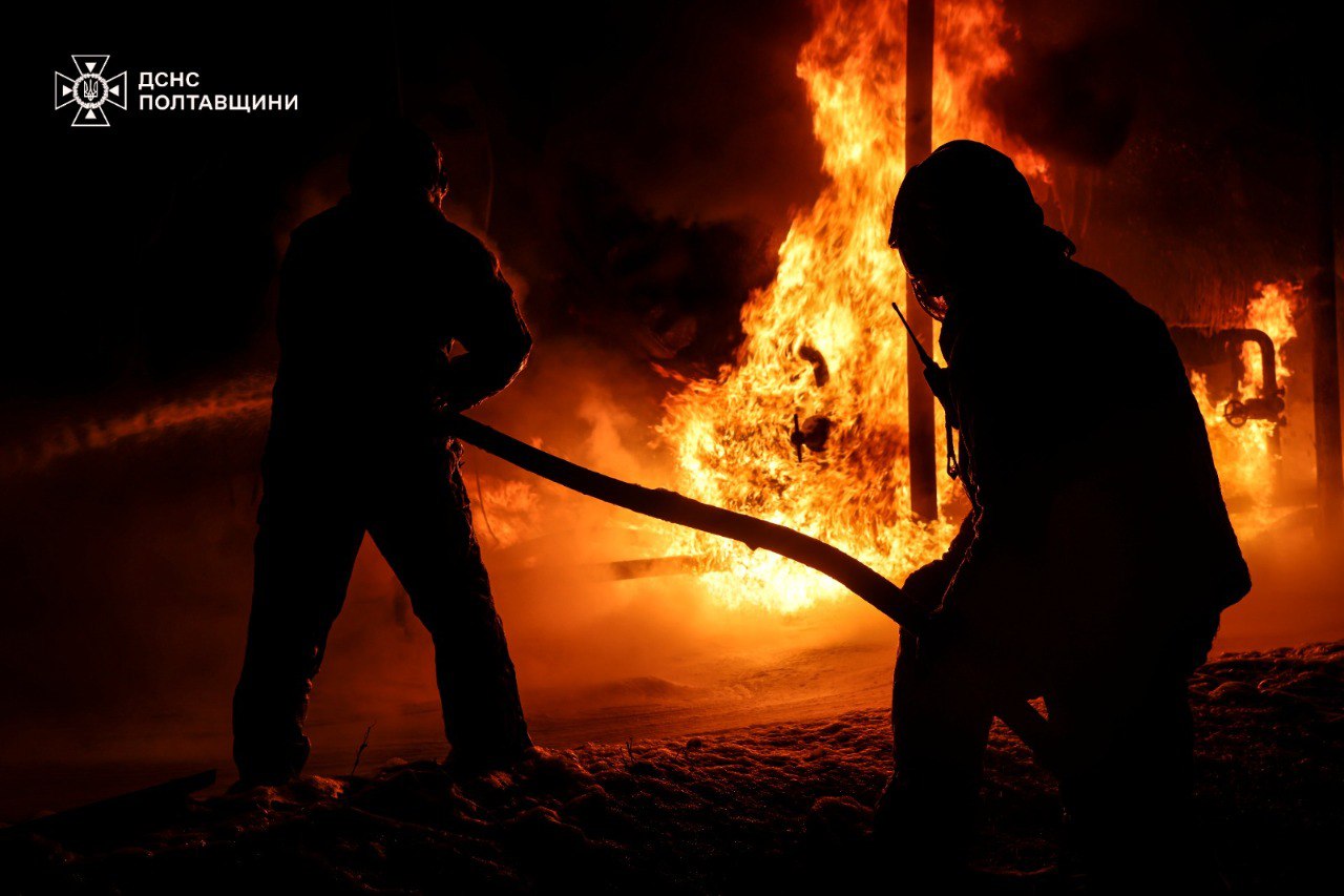 Росіяни вдарили по Полтавщині: пошкоджено лінії електропередач та обладнання фото 1