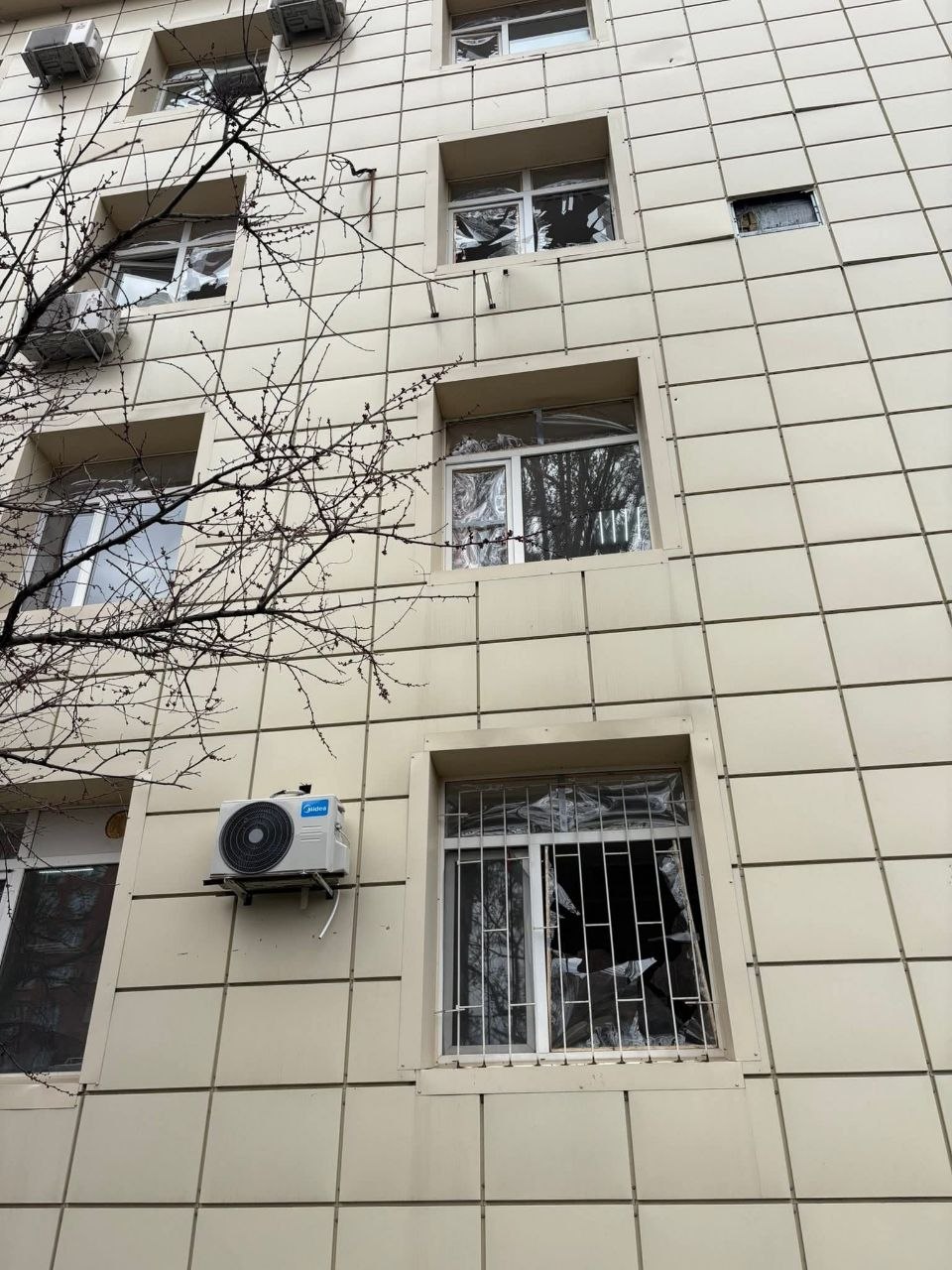 Наслідки удару по місту