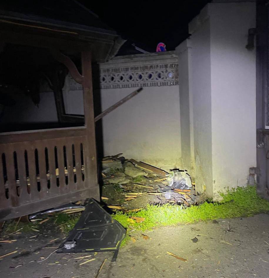 Наслідки влучань по Одещині