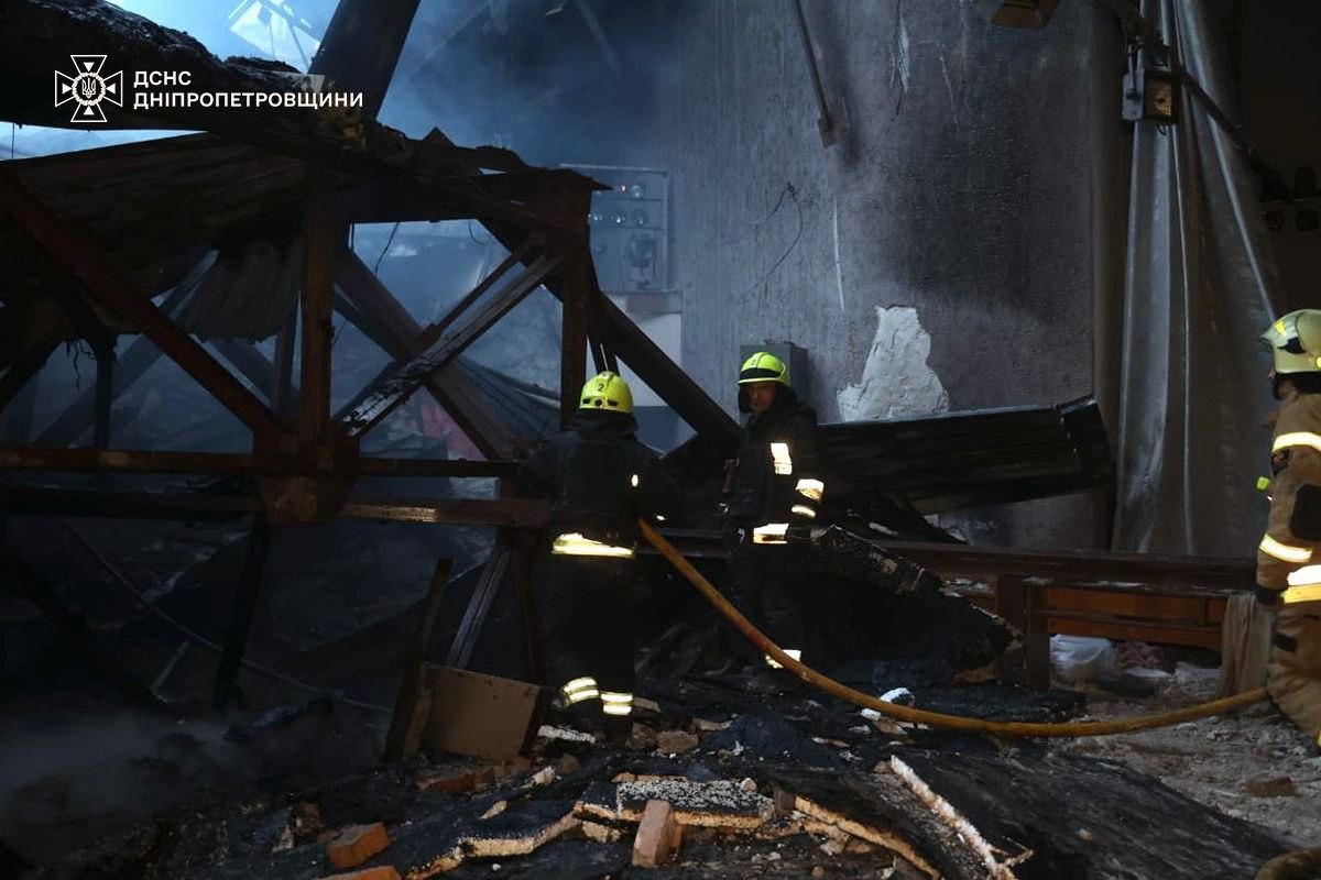 Наслідки влучань по Дніпру