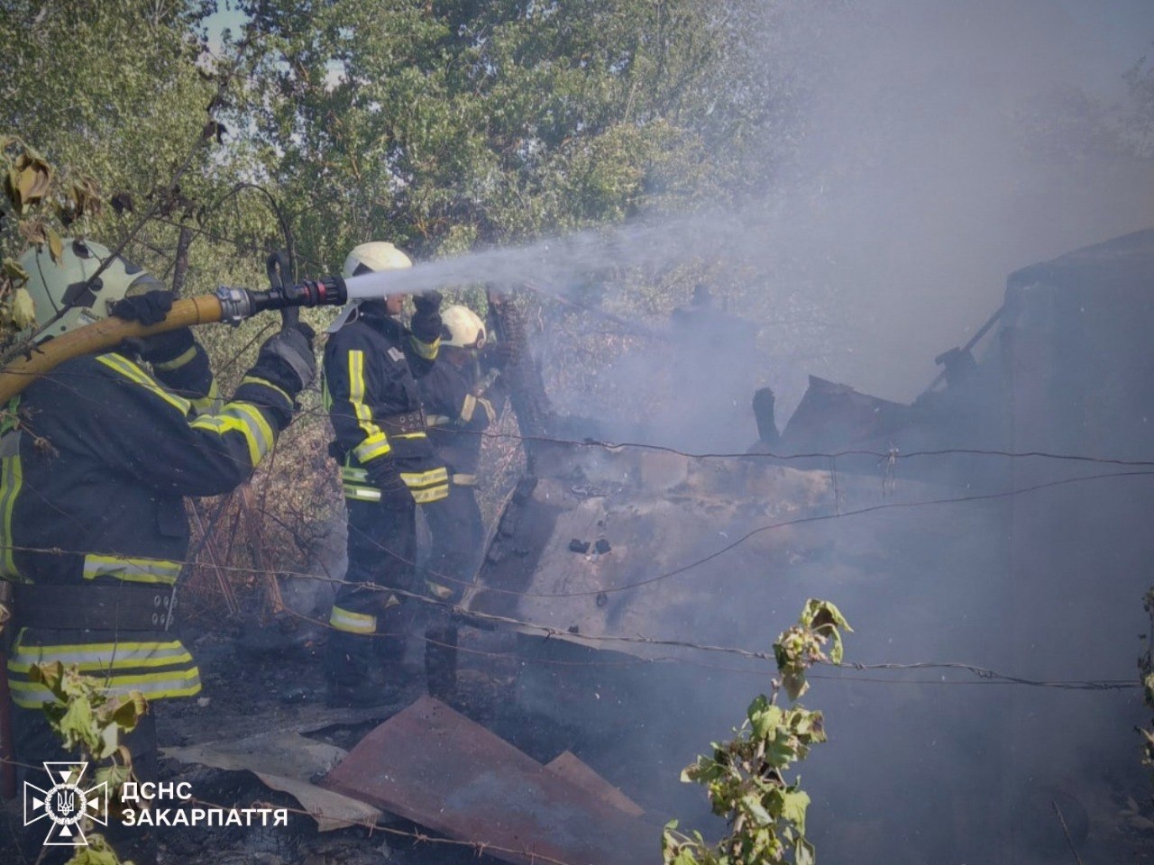 На Закарпатті пенсіонер втратив дачу через спалювання сухої трави фото 1