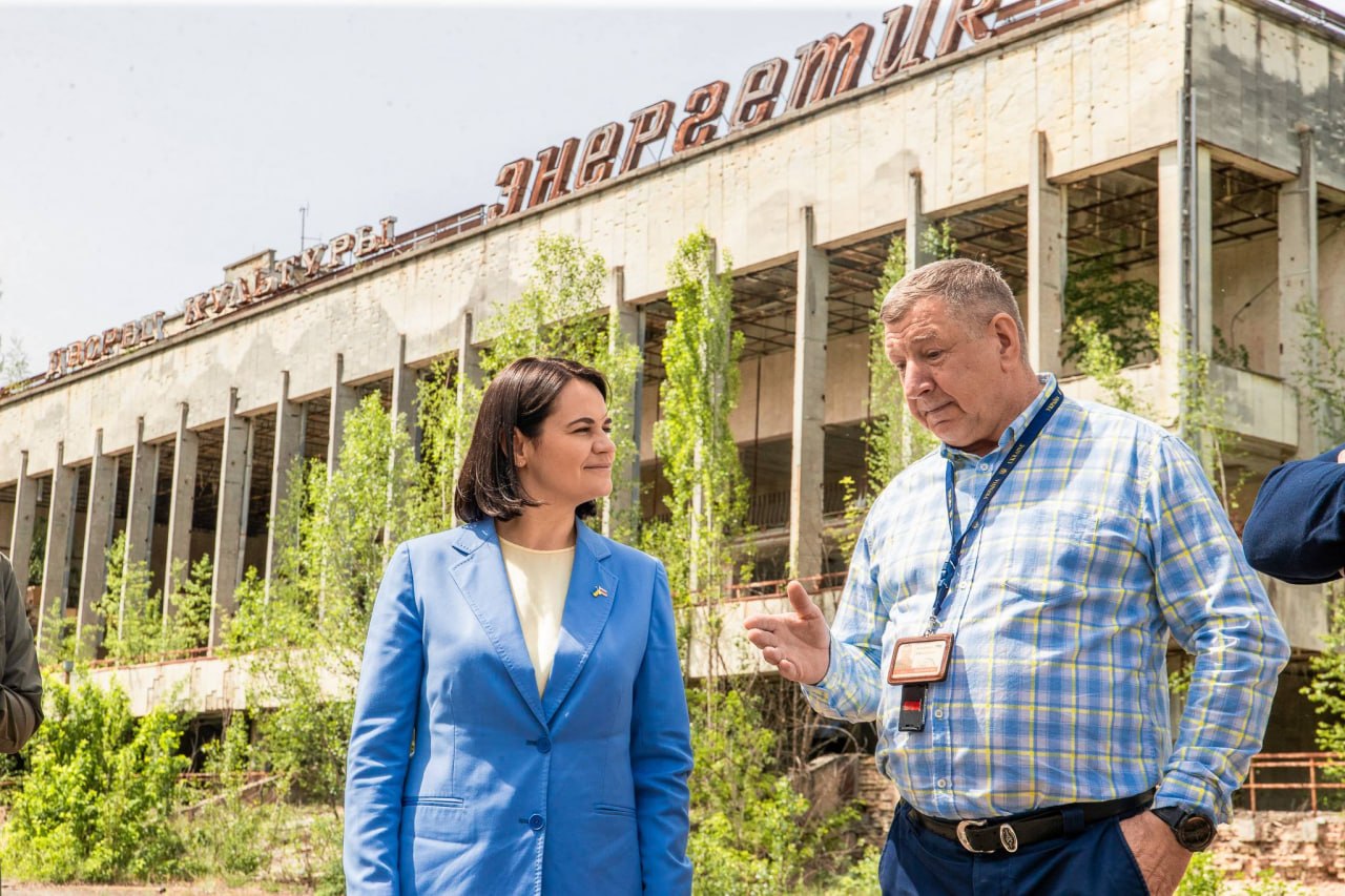 Тихановська поділилася враженнями після візиту на Чорнобильську АЕС фото 4
