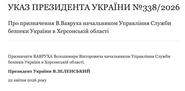 Зеленський замінив очільників СБУ у декількох областях фото 3