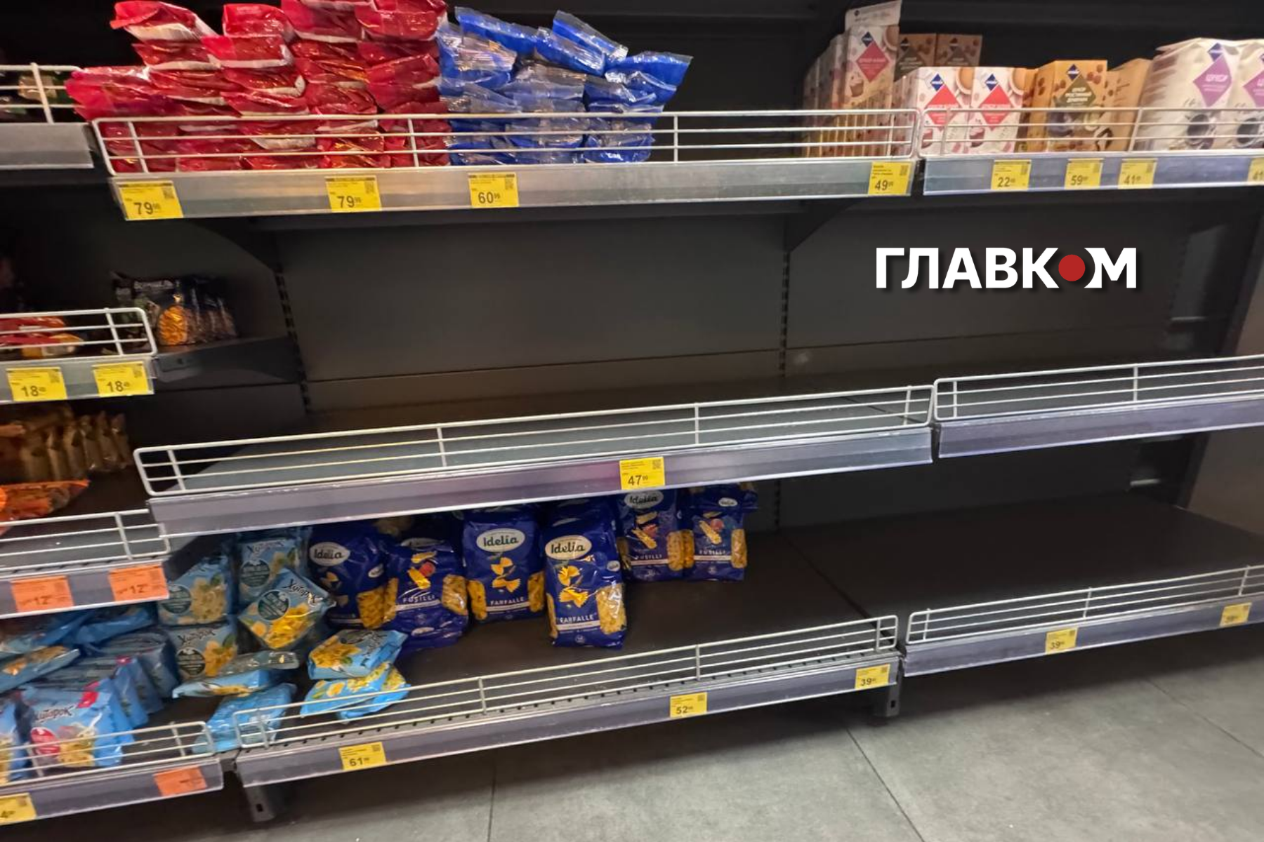 У магазинах мережі Thrash! зменшилася кількість макаронних виробів